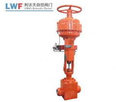 T667H气动高压午夜影院福利的安装尺寸