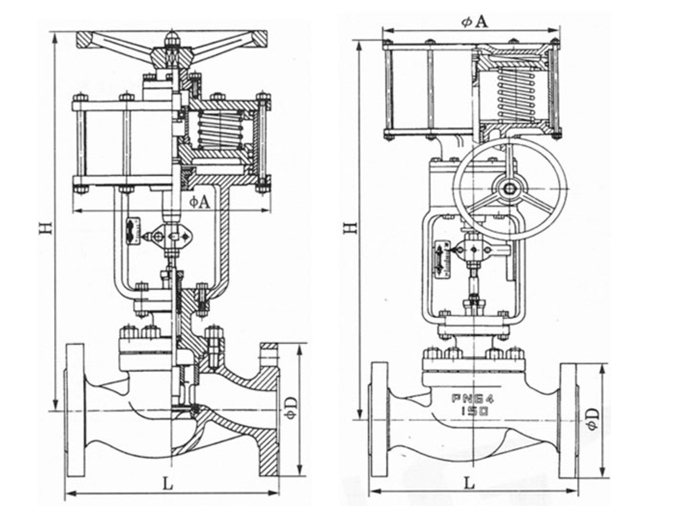 气动带手动活塞式成人午夜网站结构图